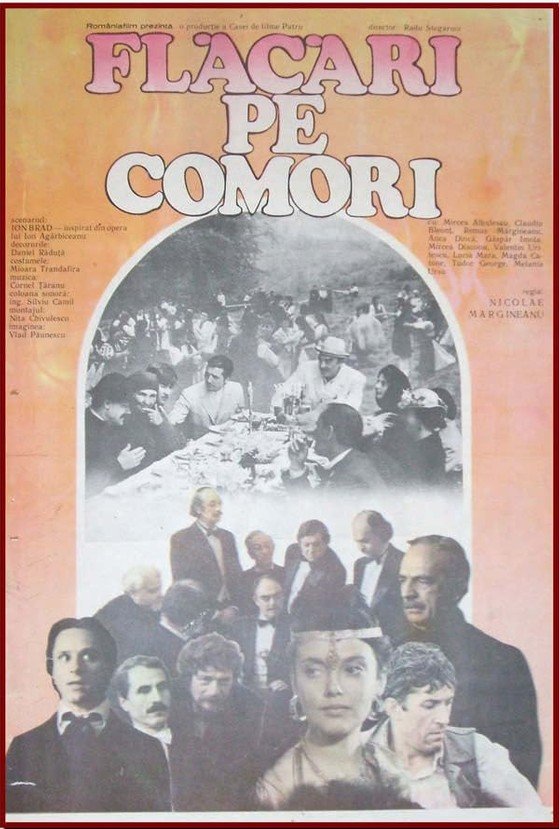 Afișul filmului Flăcări pe comori (1988)